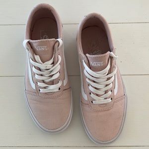 Light pink Vans